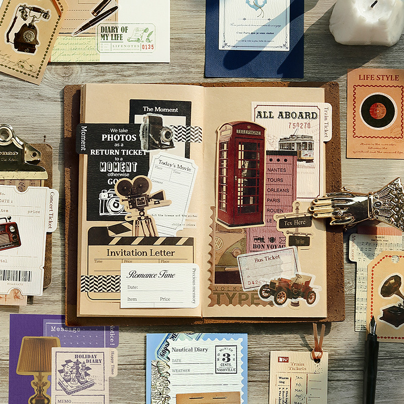 30 Sheets Vintage Archive Mate - Vintage Junk Journal Scrapbooking Paper recension och pris